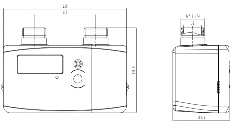 Residential Natural Gas Meter